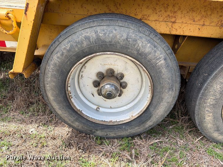 image for item FK5247 2017 Shop built 18' equipment trailer