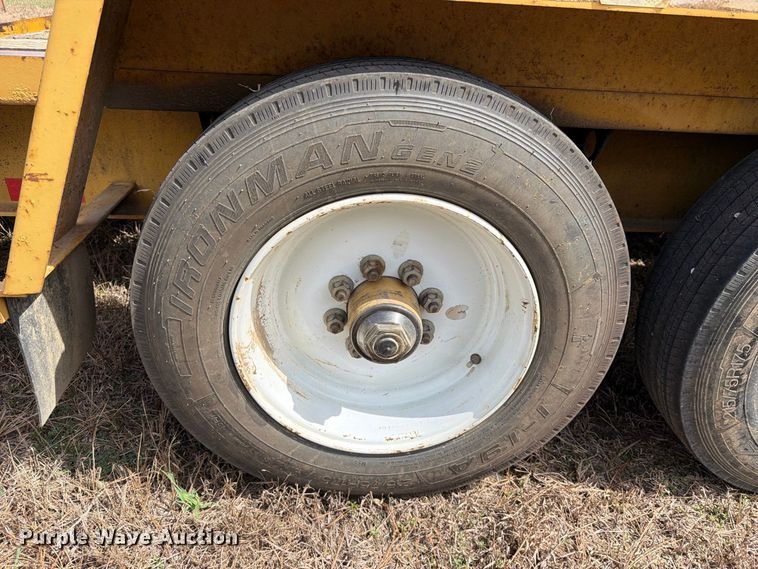 image for item FK5247 2017 Shop built 18' equipment trailer