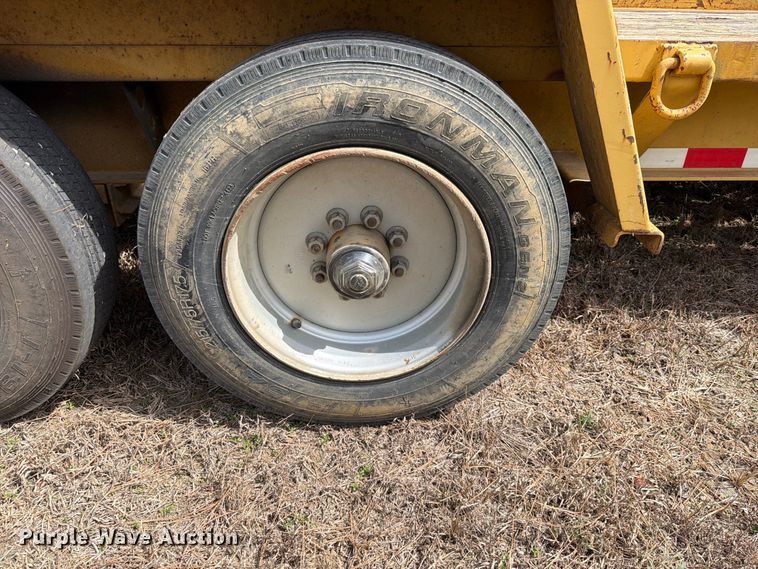 image for item FK5247 2017 Shop built 18' equipment trailer