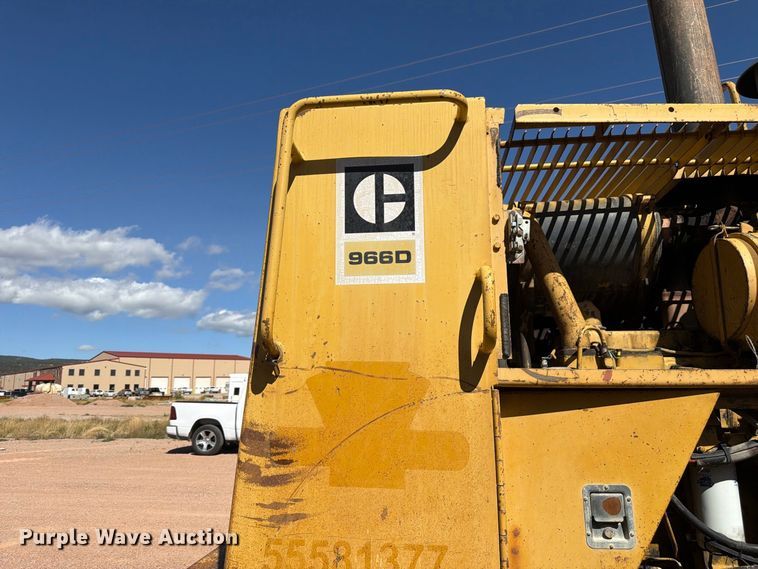 image for item FM7684 1980 Caterpillar 966D wheel loader
