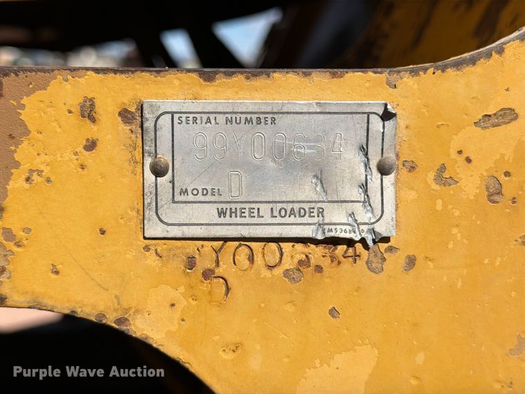 image for item FM7684 1980 Caterpillar 966D wheel loader