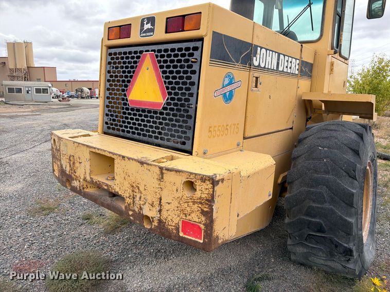 image for item FM7708 1995 John Deere 544G wheel loader