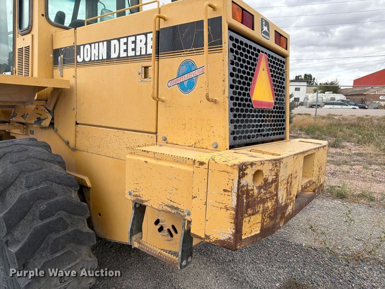 image for item FM7708 1995 John Deere 544G wheel loader