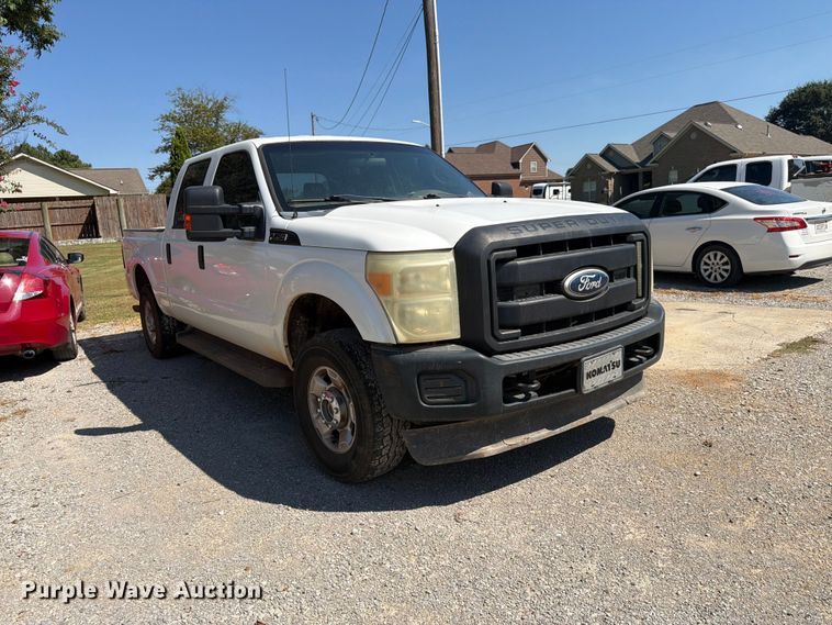 image for item FN2055 2011 Ford F250 Super Duty Crew Cab pickup truck