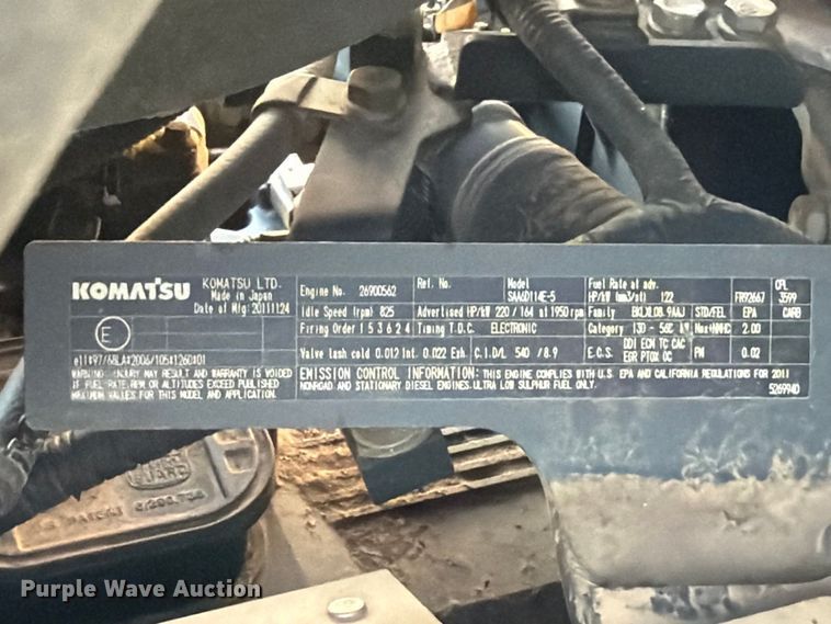 image for item FN2606 2012 Komatsu D65EX-17 dozer