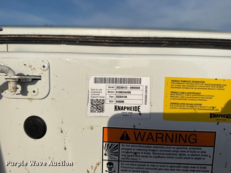image for item FN5823 Knapheide 6108D54H60 utility truck bed