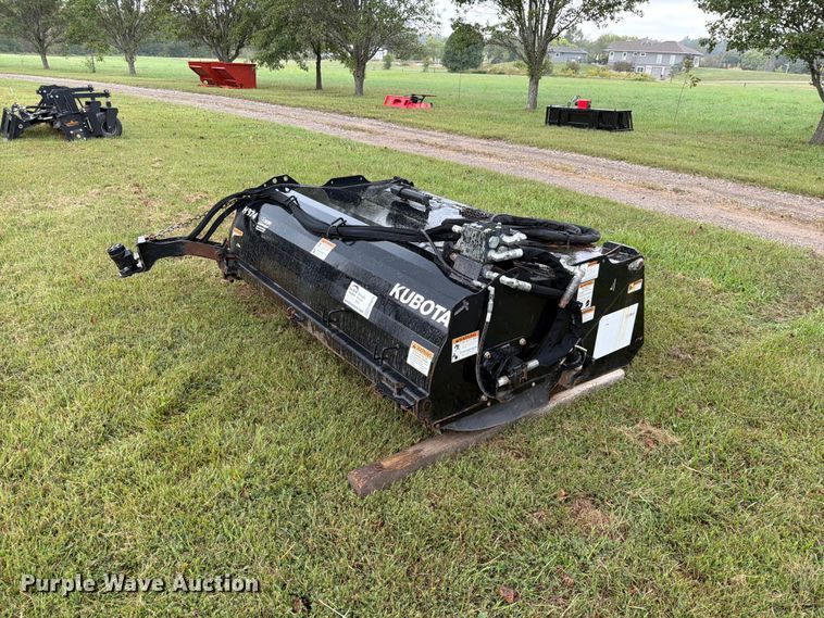 Kubota HB74 skid steer sweeper