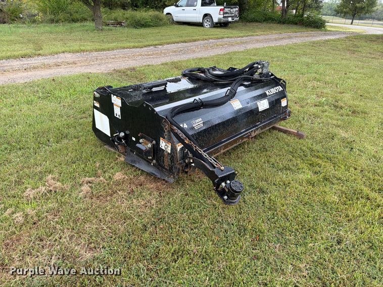 image for item FN5875 Kubota HB74 skid steer sweeper