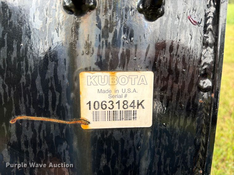 image for item FN5875 Kubota HB74 skid steer sweeper