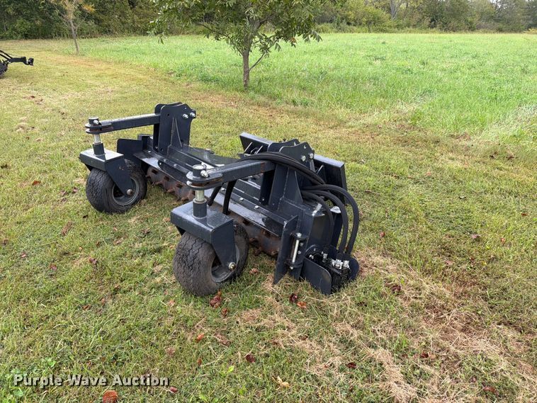 LandHonor PR-12-72W skid steer power rake