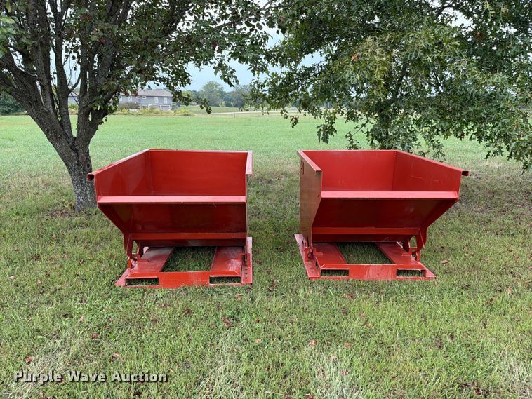 image for item FN5879 (2) KC dumping hoppers