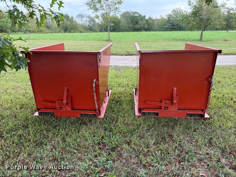 image for item FN5879 (2) KC dumping hoppers