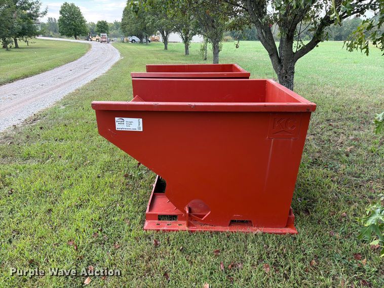 image for item FN5879 (2) KC dumping hoppers