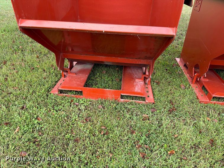 image for item FN5879 (2) KC dumping hoppers