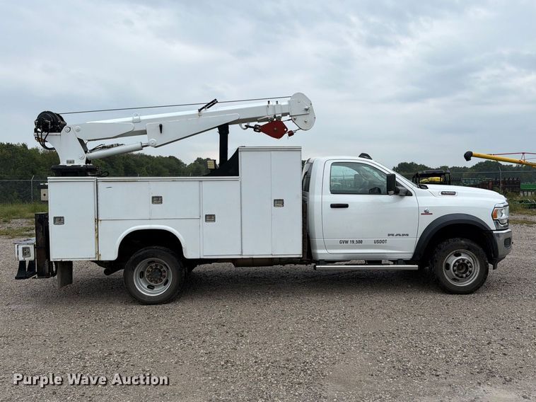 image for item FN5880 2020 RAM 5500 utility / service truck