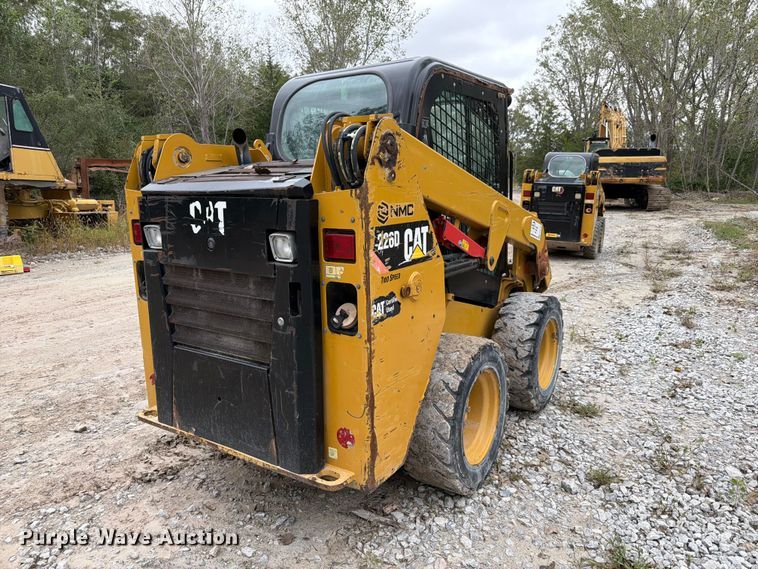 image for item FP3110 2018 Caterpillar 226D skid steer loader