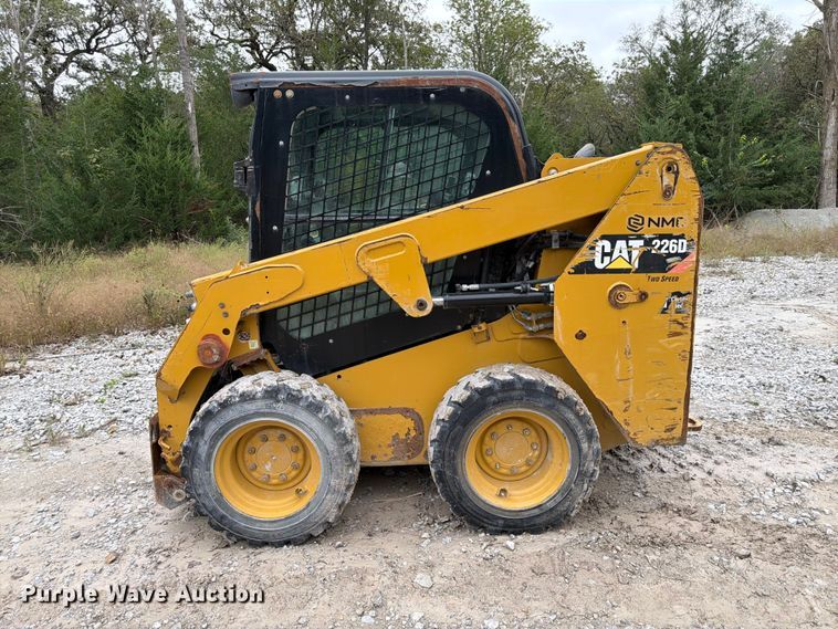 image for item FP3110 2018 Caterpillar 226D skid steer loader