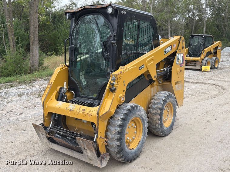 image for item FP3111 2023 Caterpillar 226D3 skid steer loader