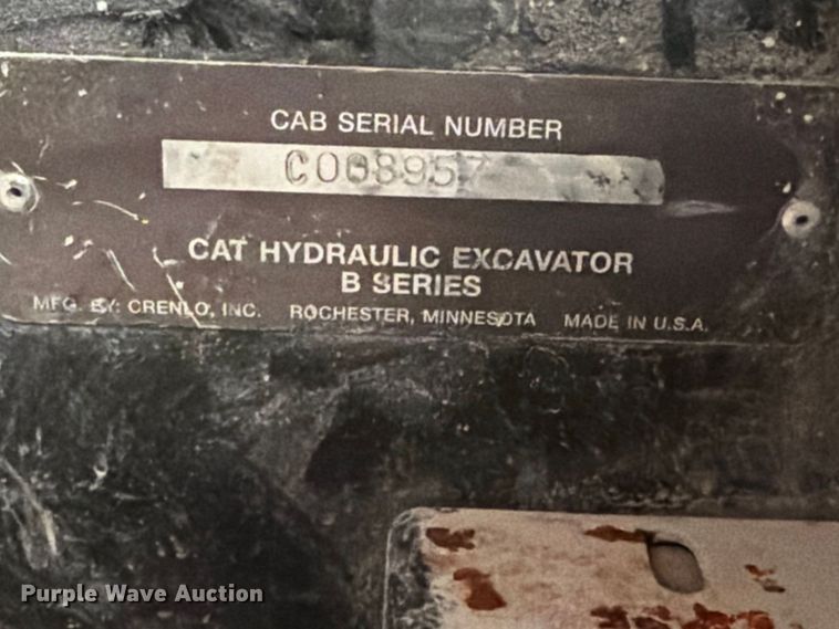 image for item FP3112 2000 Caterpillar 345B L excavator