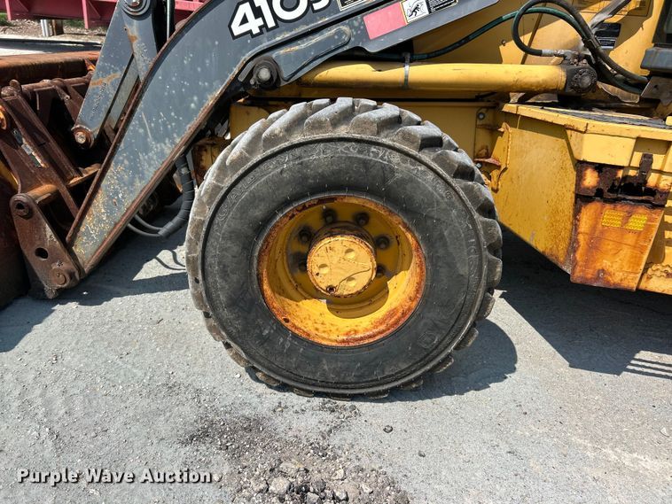 image for item FT6076 2010 John Deere 410J backhoe