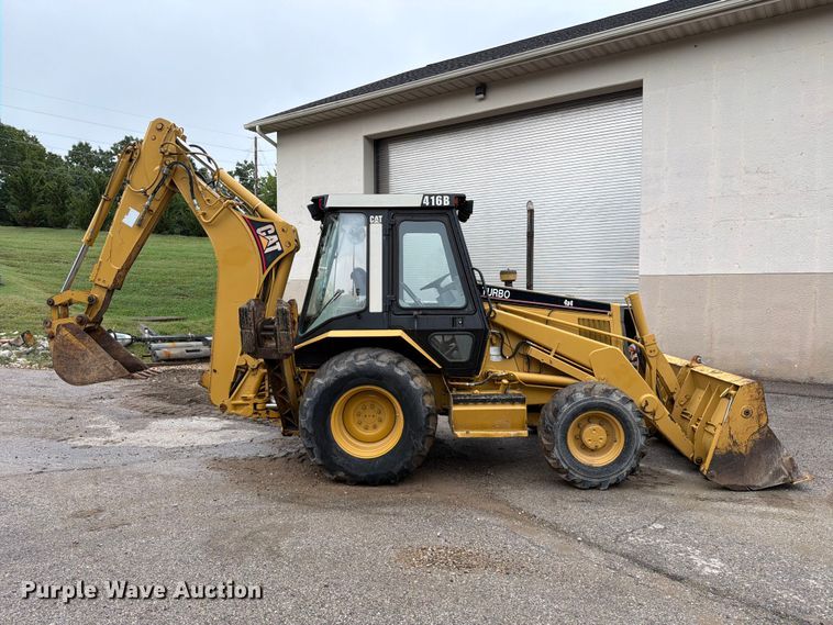 image for item FT6360 1996 Caterpillar 416B backhoe