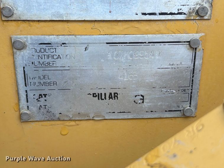 image for item FT6360 1996 Caterpillar 416B backhoe
