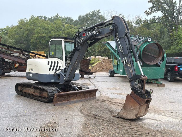 image for item FT6361 2013 Terex TC75 mini excavator