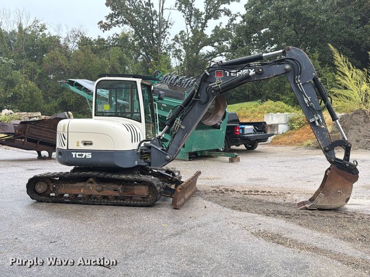 image for item FT6361 2013 Terex TC75 mini excavator