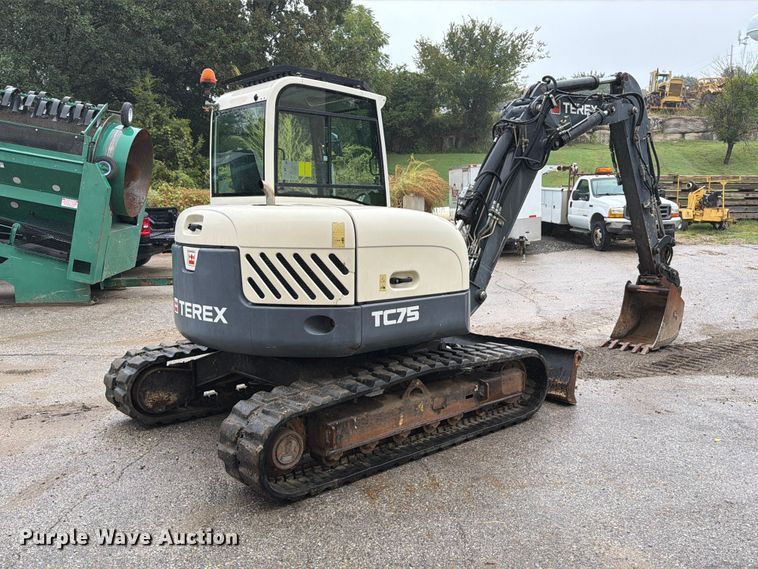 image for item FT6361 2013 Terex TC75 mini excavator