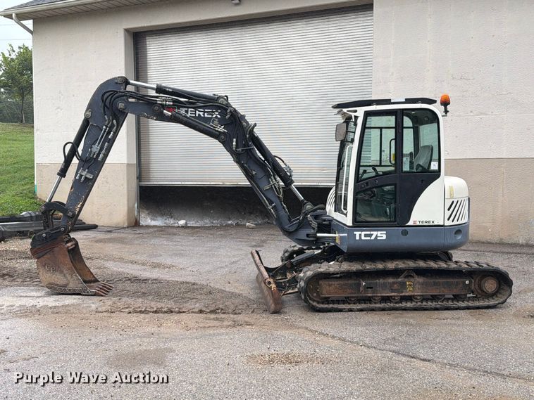 image for item FT6361 2013 Terex TC75 mini excavator