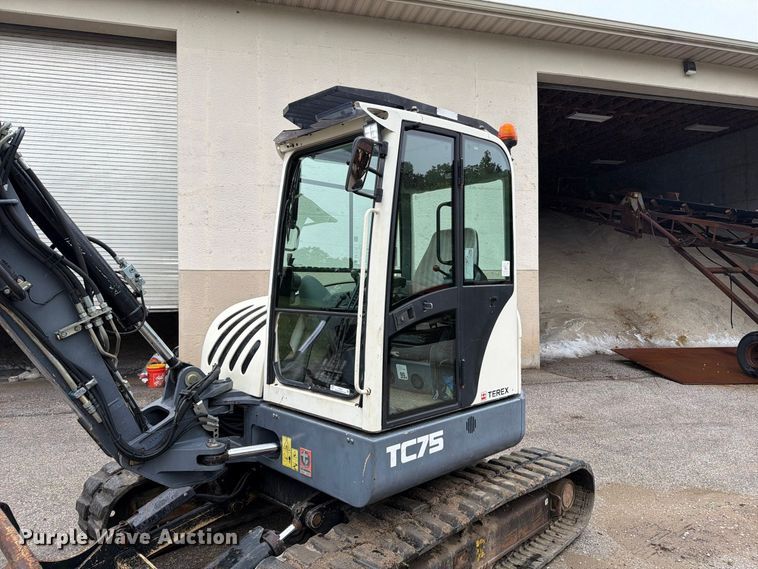 image for item FT6361 2013 Terex TC75 mini excavator