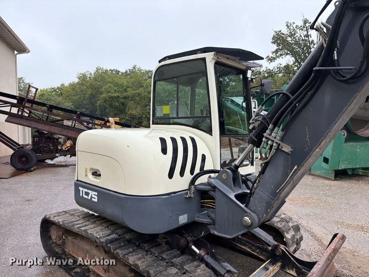 image for item FT6361 2013 Terex TC75 mini excavator