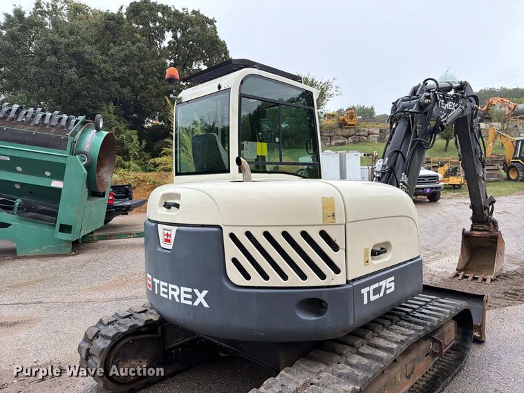 image for item FT6361 2013 Terex TC75 mini excavator