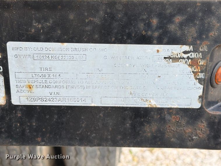 image for item FT6380 Old Dominion Brush SCL800TM25 leaf vacuum