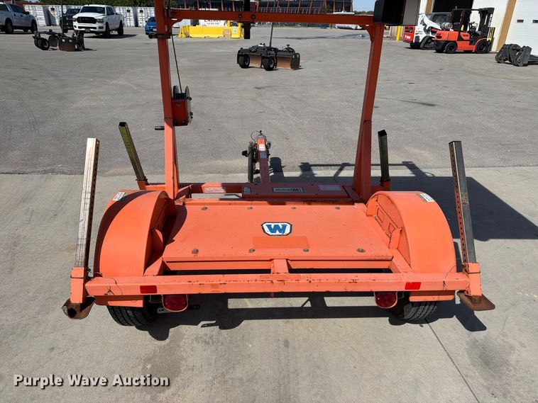 image for item FT6397 2014 Wanco WTSP arrow board trailer