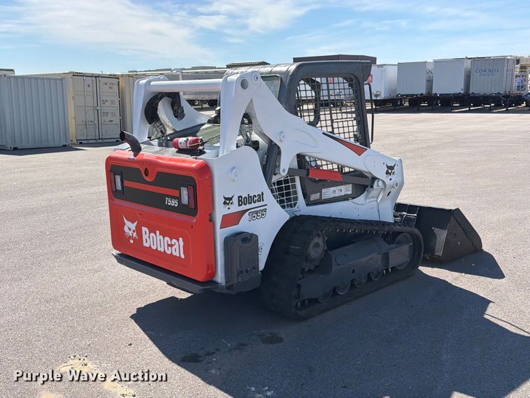 image for item FT6401 2017 Bobcat T595 tracked skid steer loader
