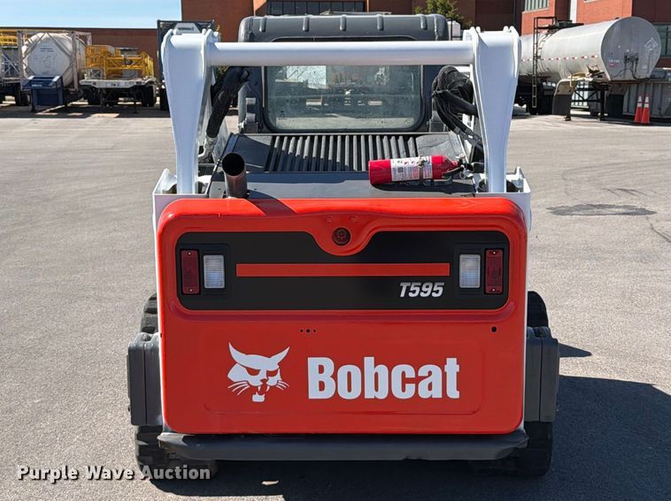 image for item FT6401 2017 Bobcat T595 tracked skid steer loader