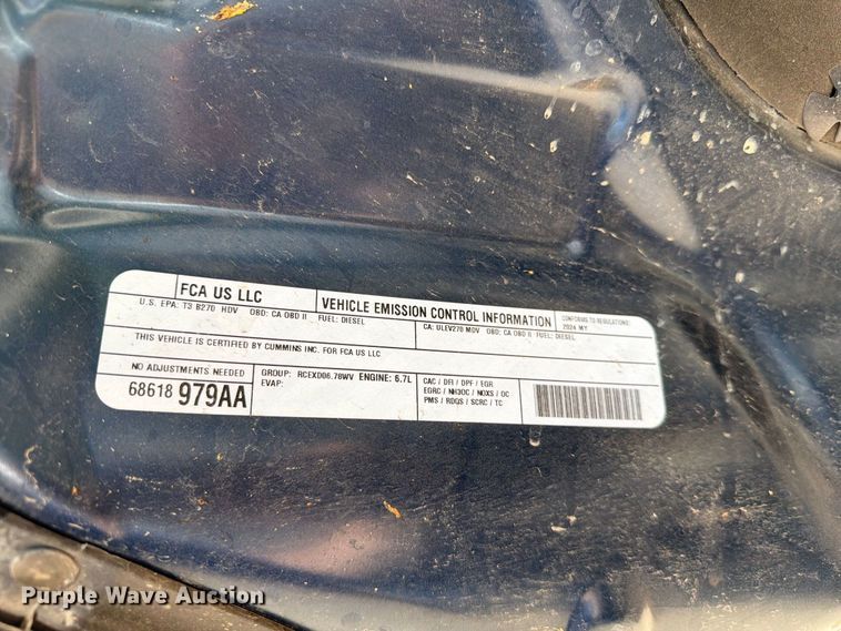 image for item FT6826 2024 RAM 3500 Crew Cab pickup truck