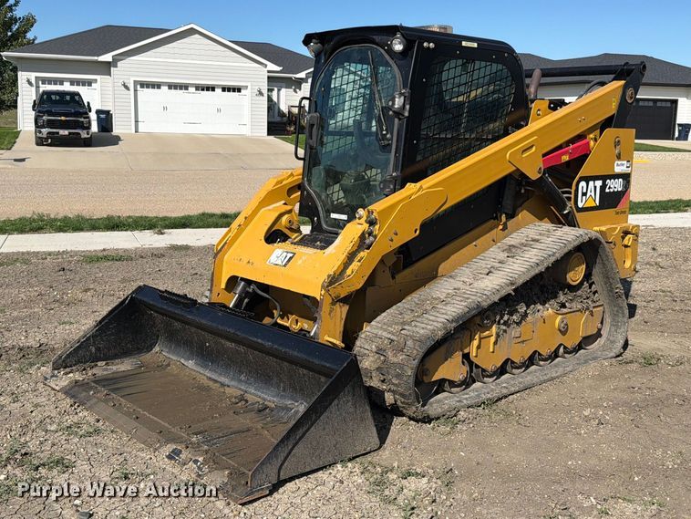 2018 Caterpillar 299D2 tracked skid steer loader