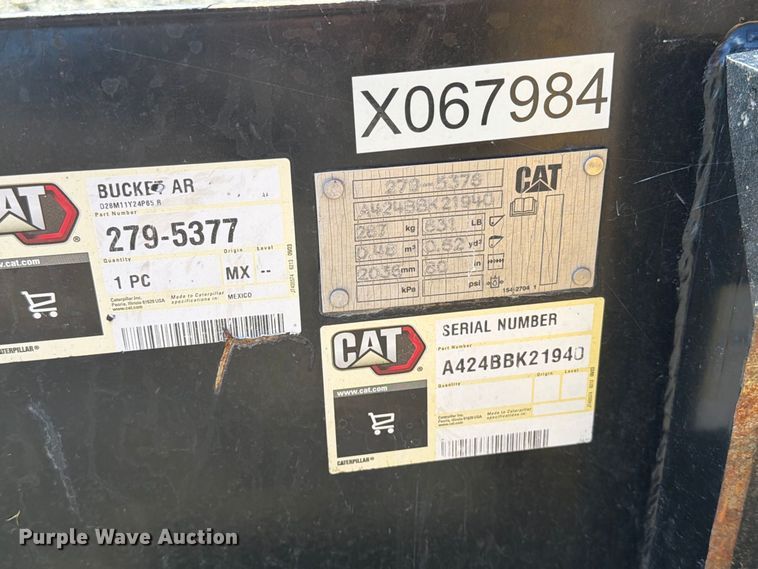 image for item FT6827 2018 Caterpillar 299D2 tracked skid steer loader