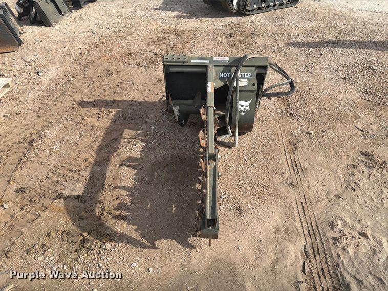 image for item FT6834 2020 Bobcat LT113 Trencher skid steer trencher
