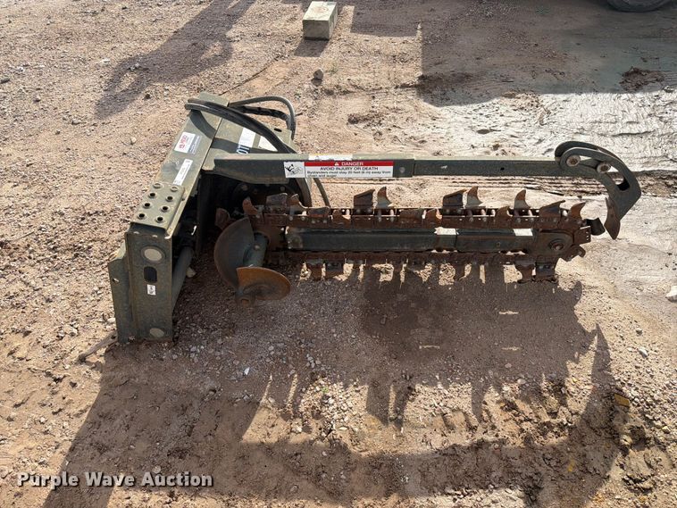 image for item FT6834 2020 Bobcat LT113 Trencher skid steer trencher