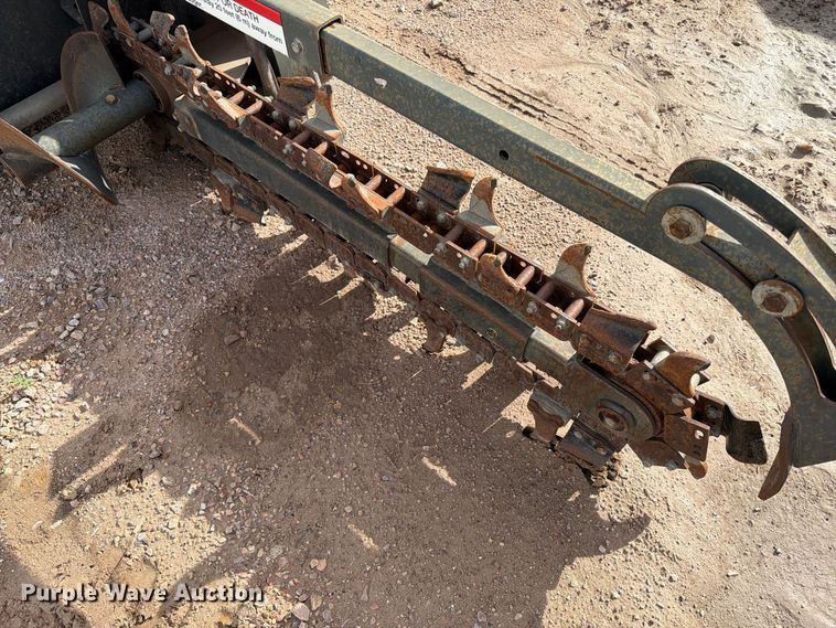 image for item FT6834 2020 Bobcat LT113 Trencher skid steer trencher