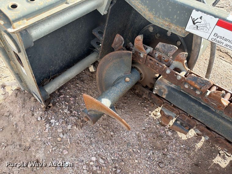 image for item FT6834 2020 Bobcat LT113 Trencher skid steer trencher