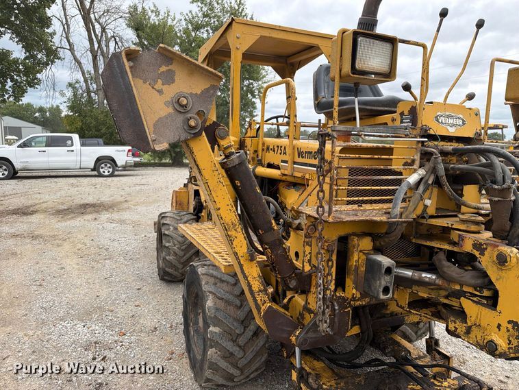 image for item FT8137 2019 Vermeer M475A trencher