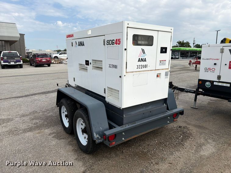 image for item FU0518 Airman SDG45S-8E1 generator