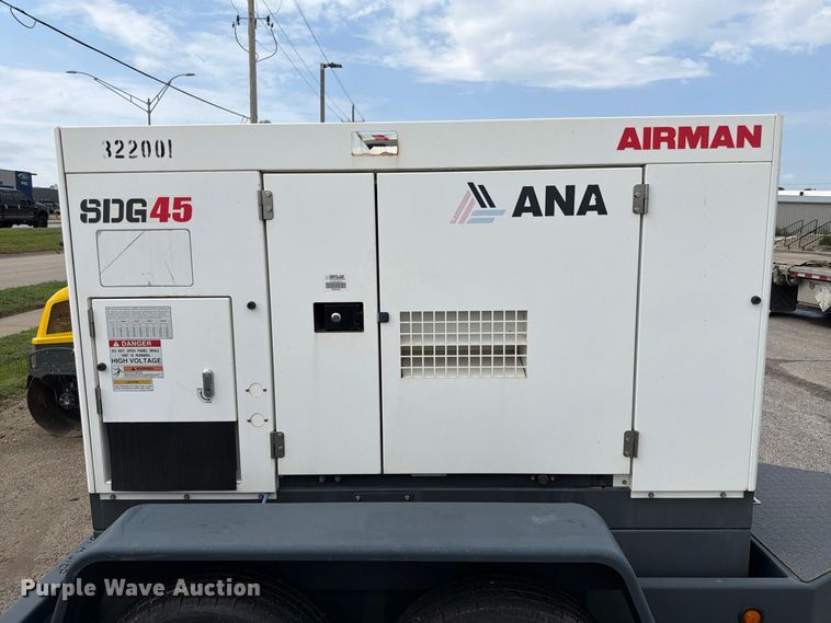 image for item FU0518 Airman SDG45S-8E1 generator