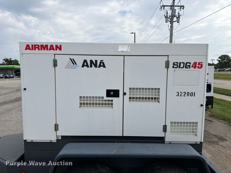 image for item FU0518 Airman SDG45S-8E1 generator