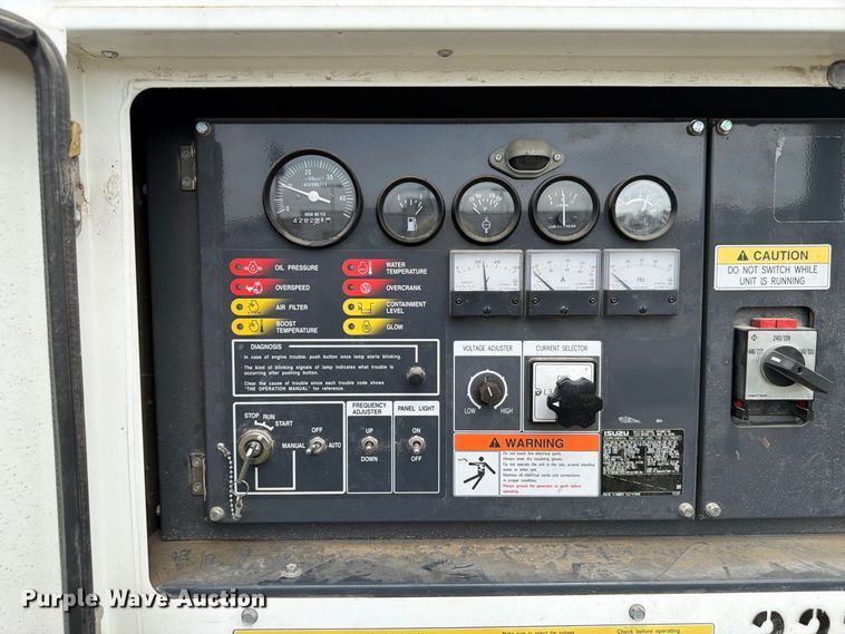 image for item FU0518 Airman SDG45S-8E1 generator
