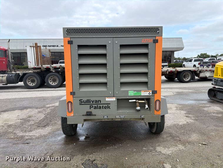 image for item FU0519 2018 Sullivan Palatek D375PHJD4 air compressor
